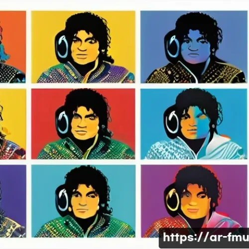 마이클 잭슨의 음원 수익 분석 - **Prompt 1: The Global Digital Legacy**
    "A vibrant, dynamic illustration showcasing the universa...